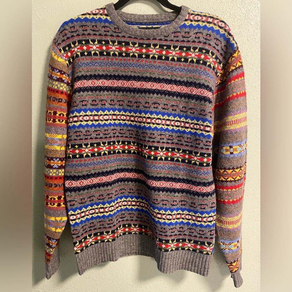 Beams from Japan Fair Isle pullover Sweater